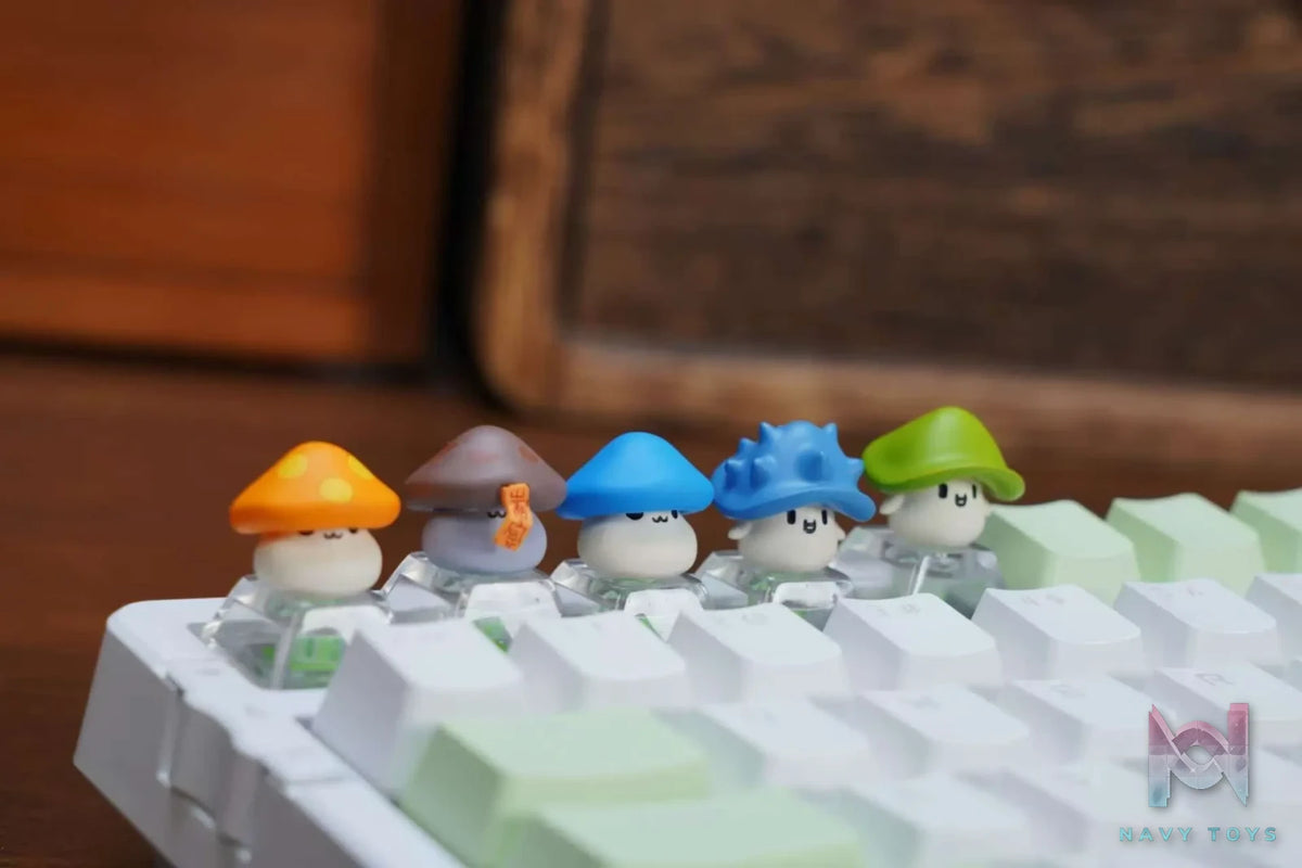 YMG Studio – MapleStory GK Mini Mushroom Family Keycap Set