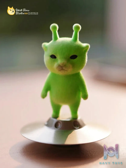 Na Ke Shi Jia Sha Diao Studio – What Cat X Cook Cat X ET Cat Original