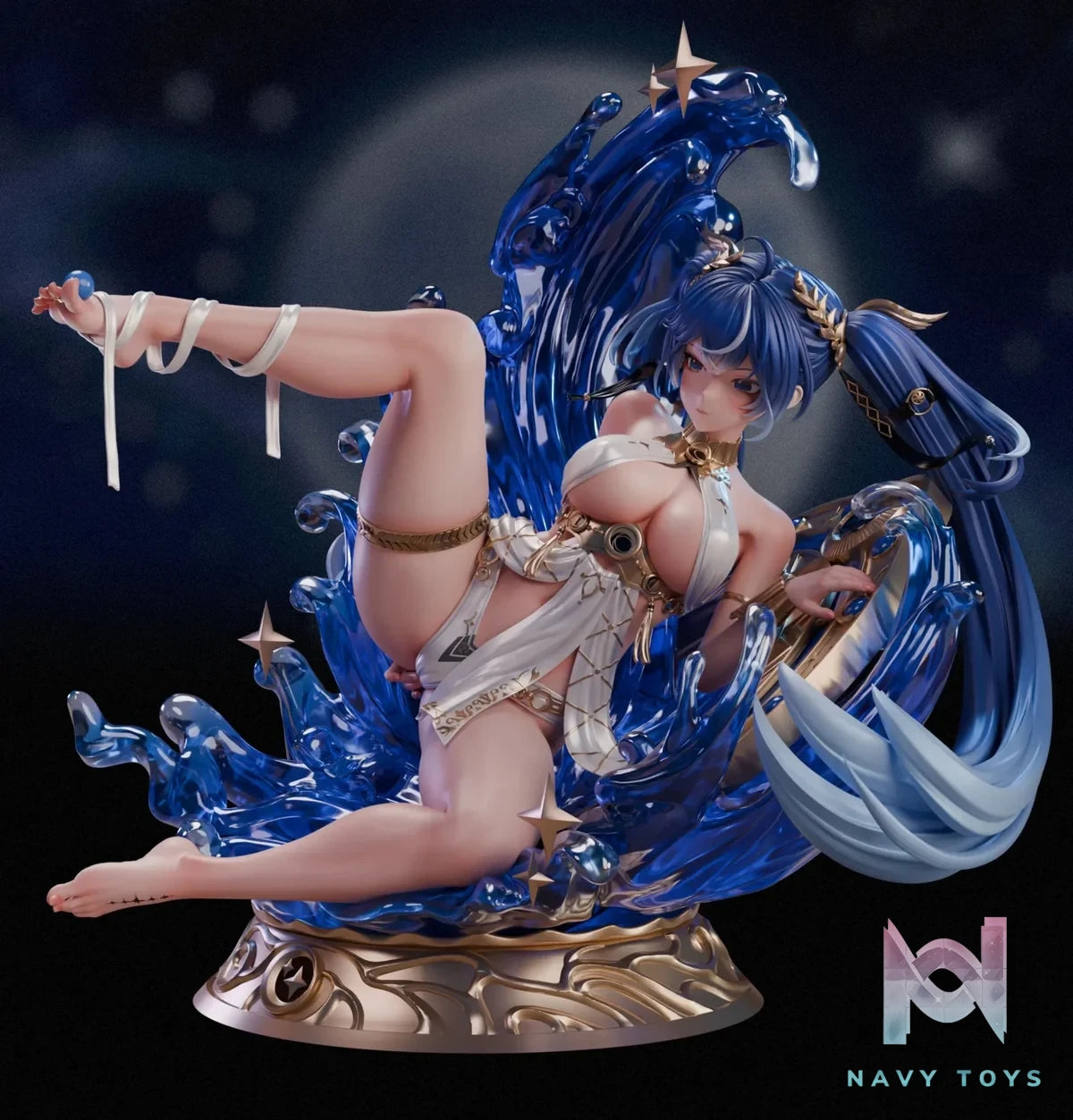 Mi Yin Studio - Wuthering Waves Iuno resin statue Navy Toys anime figure