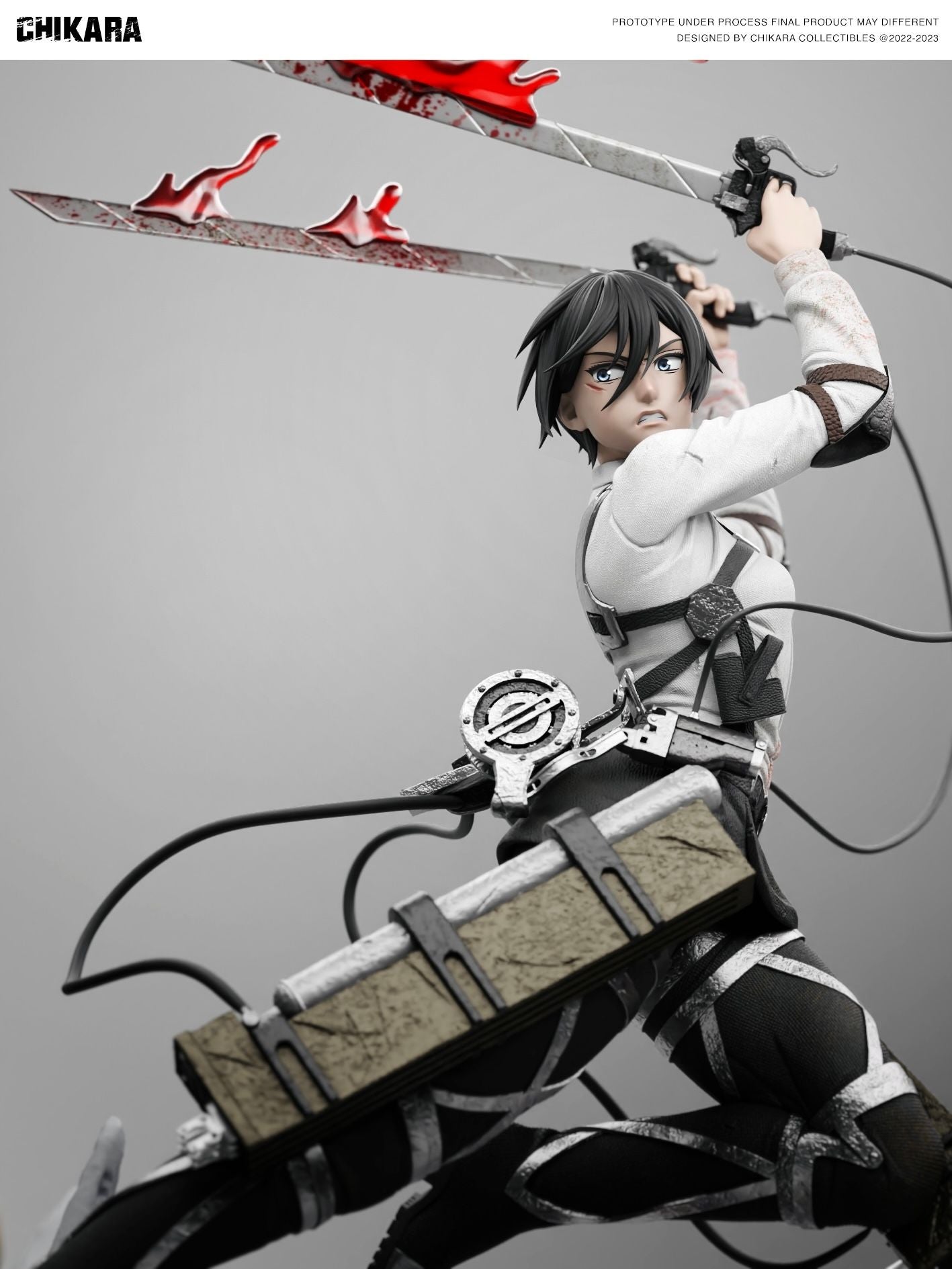 Mikasa & Armin - Attack On Titan - Chikara Studio resin statue Chikara Studio anime figure