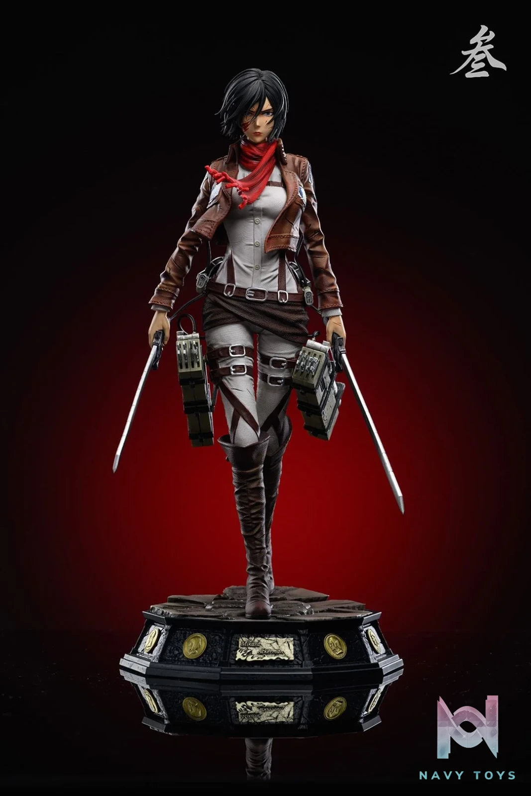 Mikasa Ackerman - Attack On Titan - 33 Studio resin statue 33 Studio anime figure