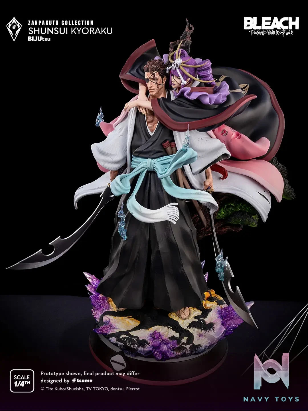 Tsume Studio – Bleach : Shunsui Kyoraku 1/4 Statue (Licensed)