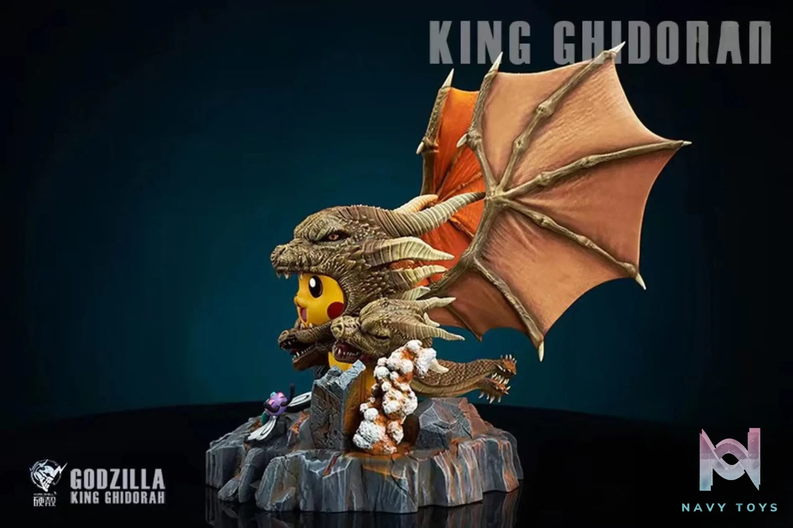 Hard Shell Studio – Pokémon King Ghidorah