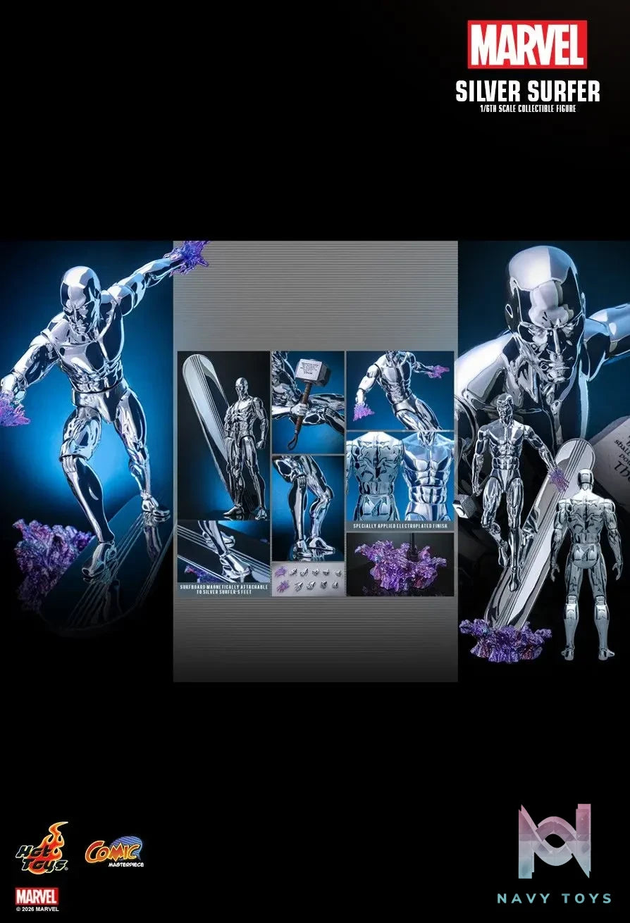Hottoys – Marvel Comics Silver Surfer 1/6th scale Collectible Figure CMS033 (Licensed)