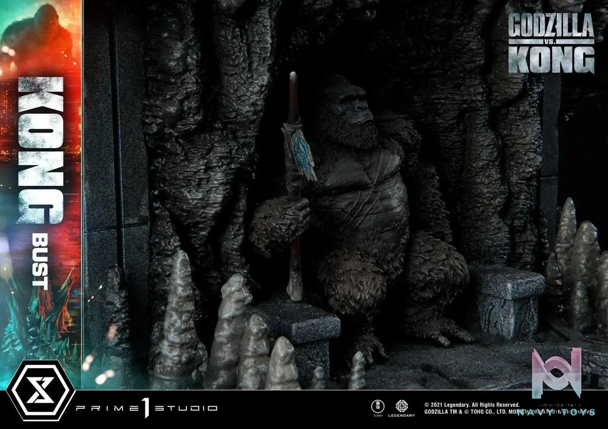 Prime 1 Studio – Life Size Bust Godzilla vs Kong Kong LSGVK-02 (Licensed)