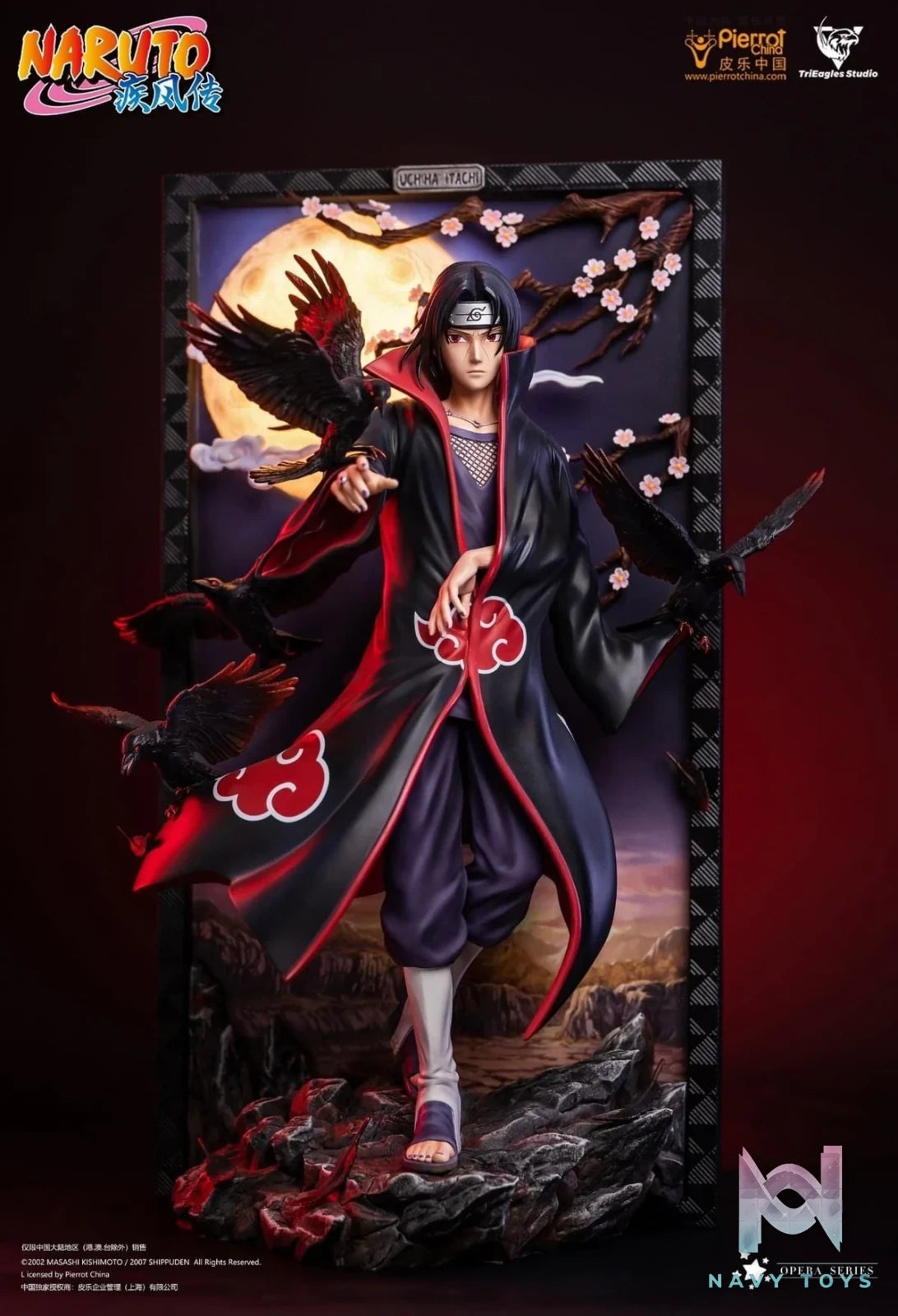 Uchiha Itachi resin statue trieagles studio anime figure