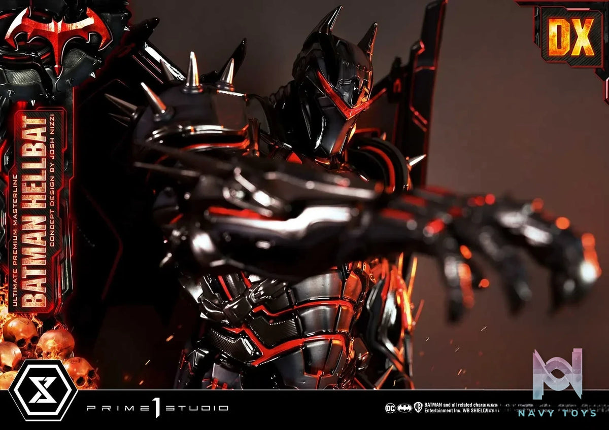 Prime 1 Studio – Ultimate Premium Masterline Batman (Comics) Batman Hellbat Concept Design by Josh Nizzi UPMDC-06 UPMDC-06DX UPMDC-06DXS (Licensed)