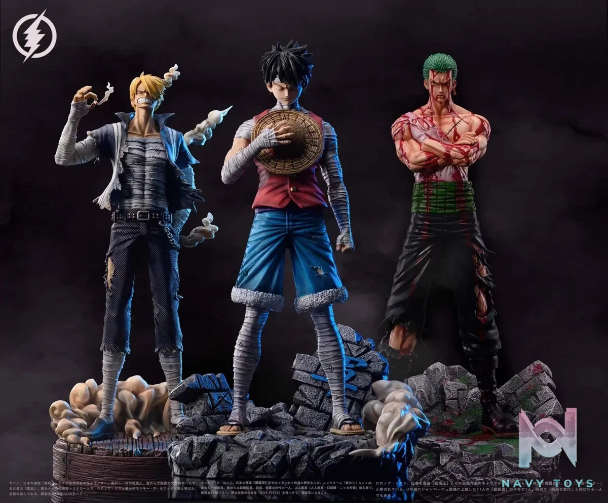 Luffy Marine Ford - Lightning Studio resin statue Lightning Studio anime figure