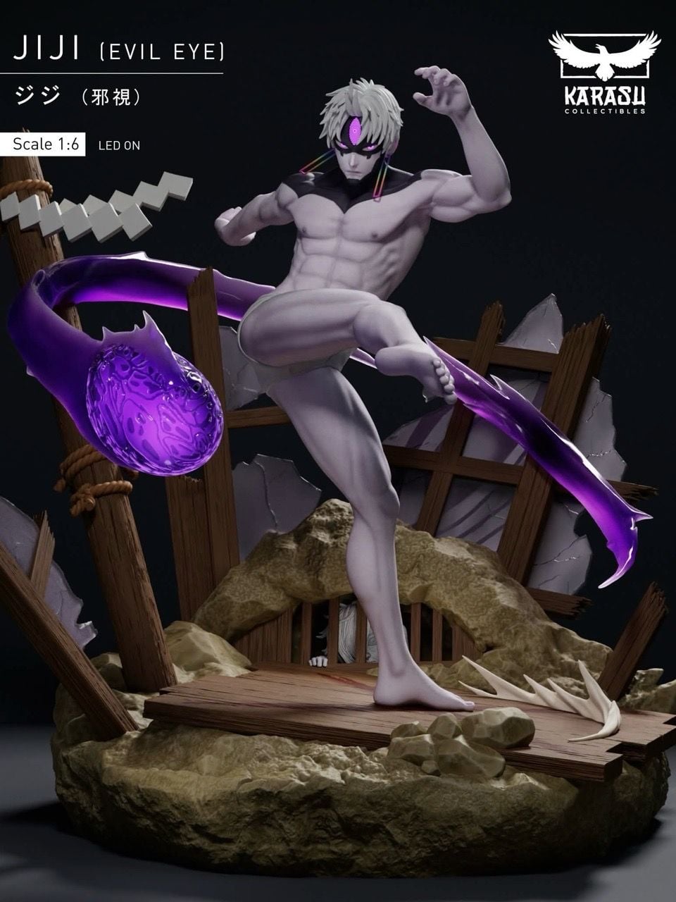 JiJi Evil - Dandadan - Karasu Collectibles resin statue Karasu Collectibles anime figure