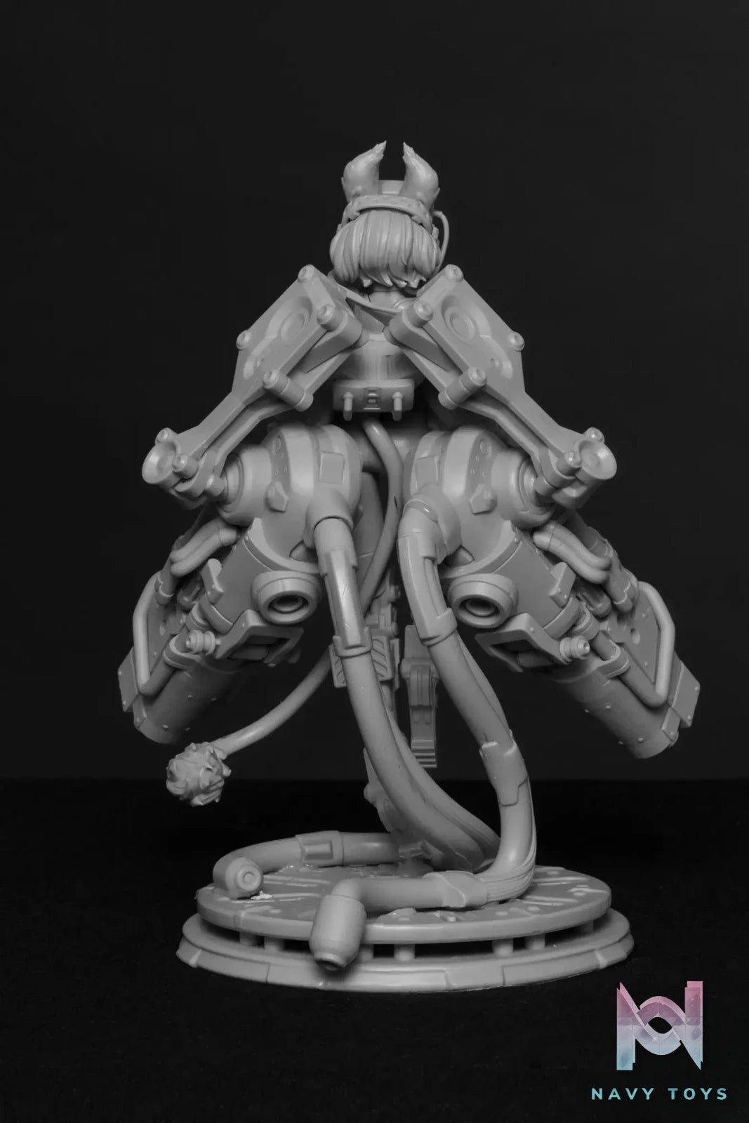 TRS Studio – Original Dogs of War: Dual Guns Emily V Unpainted Figure (Licensed)