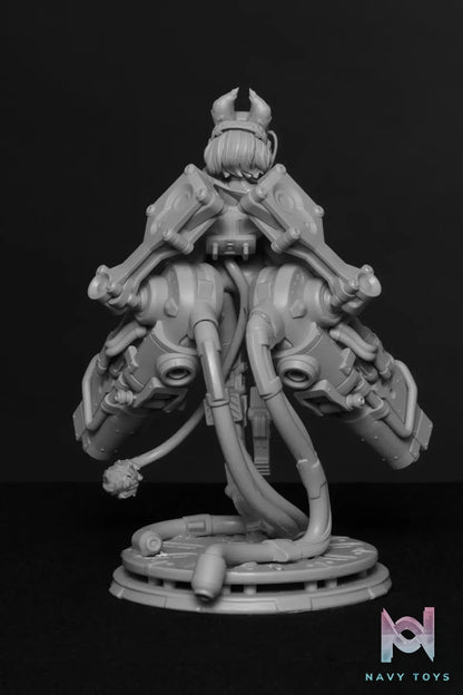 TRS Studio – Original Dogs of War: Dual Guns Emily V Unpainted Figure (Licensed)