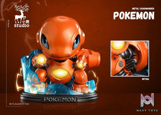 Pokemon Metal Charmander - Xiaolu Studio resin statue Xiaolu Studio anime figure