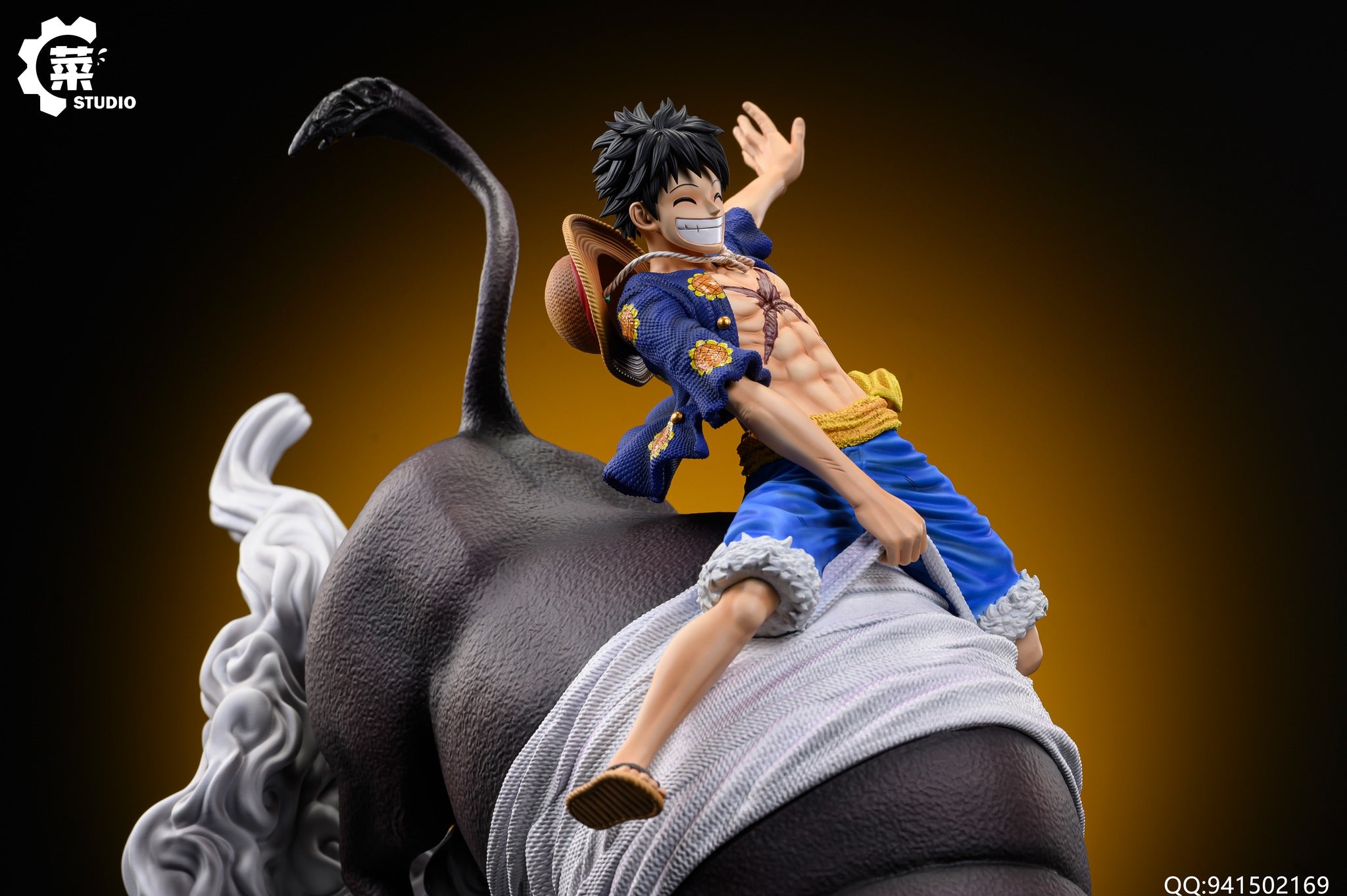 Luffy Cai Studio resin statue cai studio anime figure