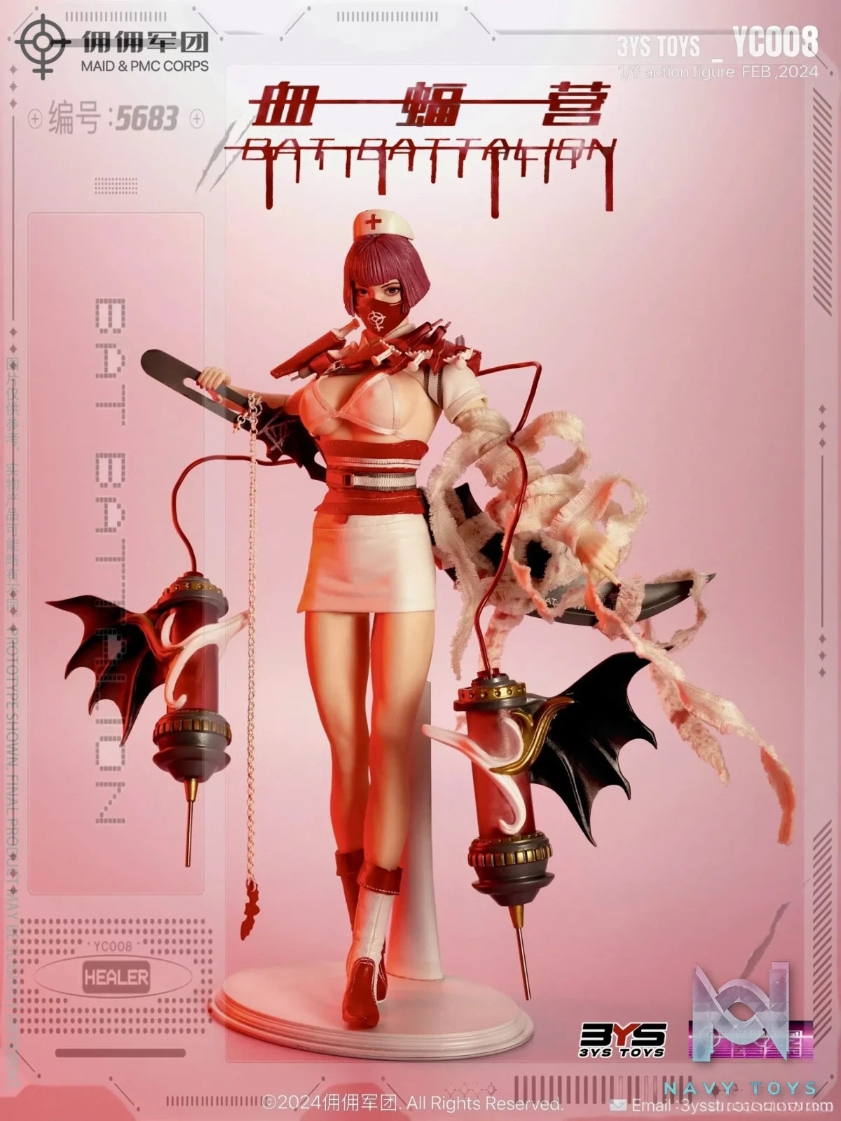 3YS Studio- Original Blood Bat Camp Nurse Blood Bat Princess (Licensed)