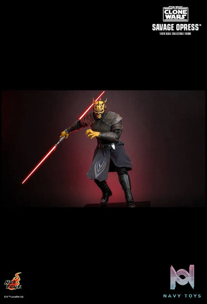 Hottoys Studio – Star Wars: The Clone Wars™ Savage Opress 1/6 scale Collectible Figure TMS136