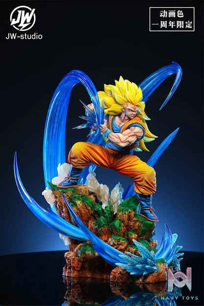 JW Studio – Goku Super Saiyan 3 Kamehameha Dragon Ball