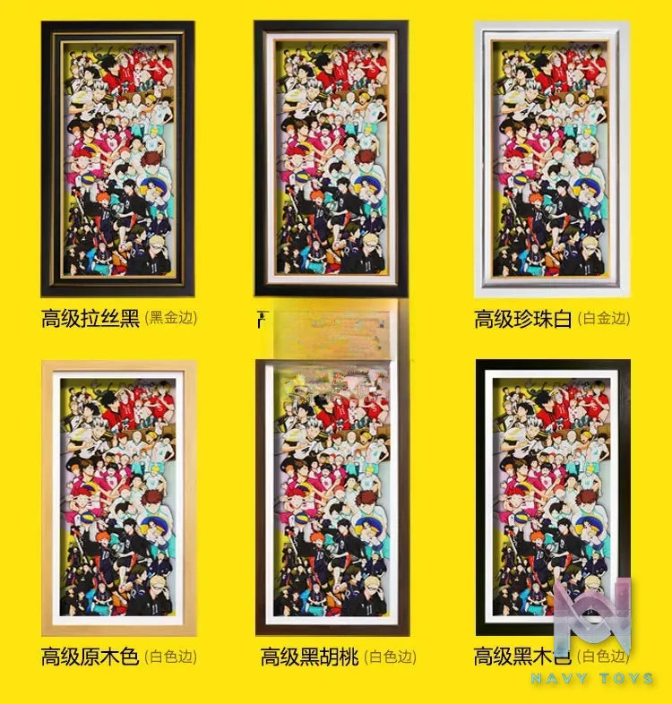 Yu Zhi Jiang Studio – Haikyu!! Multiple Characters Series #02 3D Decorative Painting Haikyu!!