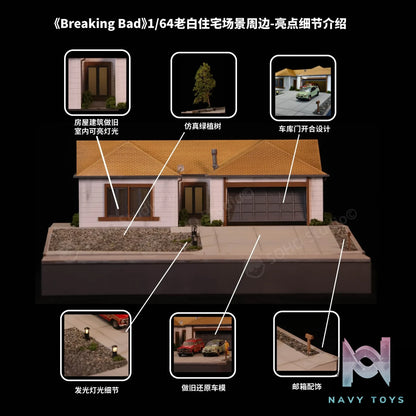 SOHO Studio – Breaking Bad 1/64 Walter White’s Family House Scene (Licensed)