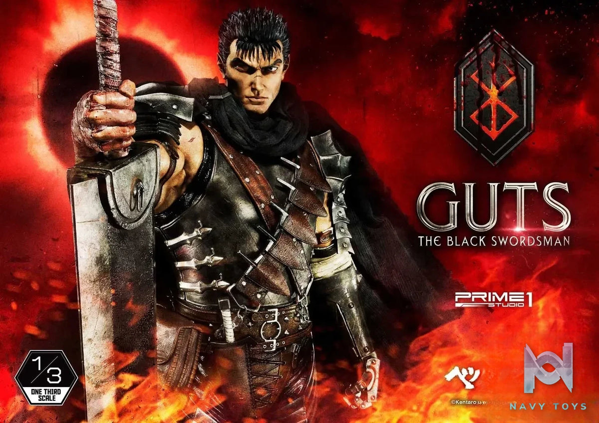 Prime 1 Studio – Museum Masterline Berserk Guts The Black Swordsman MMBR-01 MMBR-01DX (Licensed)