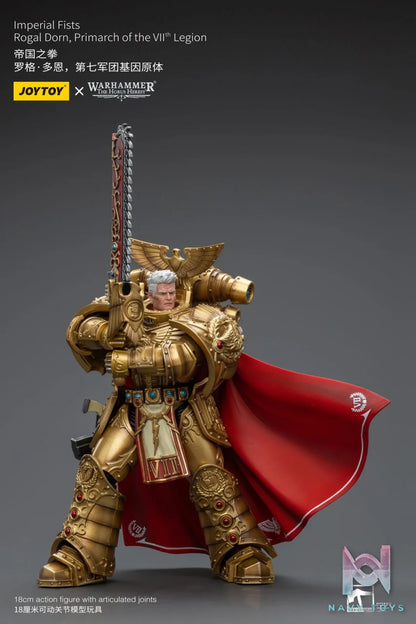 JOYTOY Studio – Warhammer ‘The HorusHeresy’ Imperial Fists Rogal Dorn, Primarch of the Vllth Legion JT8865 (Licensed)