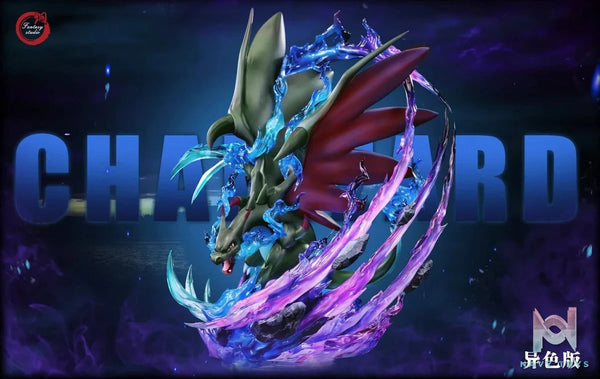 Mega Charizard X resin statue fantasy studio anime figure