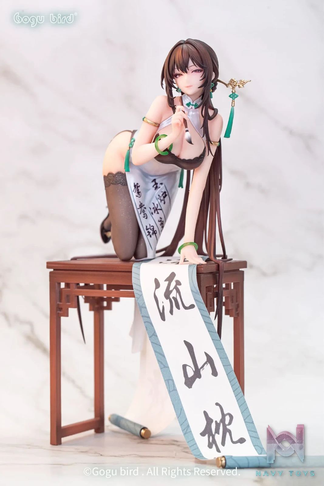 Gogu Bird – Calligraphy Maiden – Mo Wanqing 1/6 Figure (Licensed)