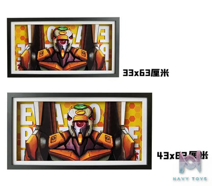 KALA HOME Studio – Evangelion Unit-00 3D Decorative Painting Neon Genesis Evangelion