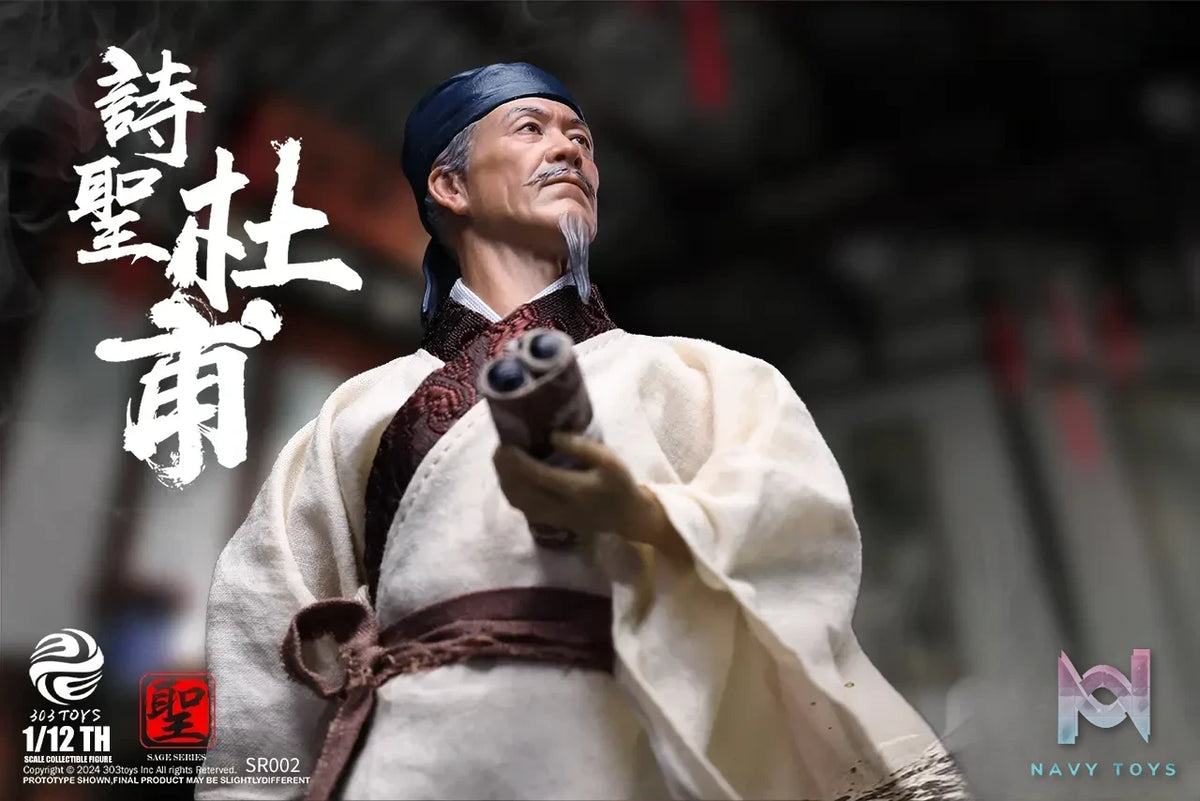 303TOYS Studio – 1/12 Sage Series DU FU The Poet Sage SR002