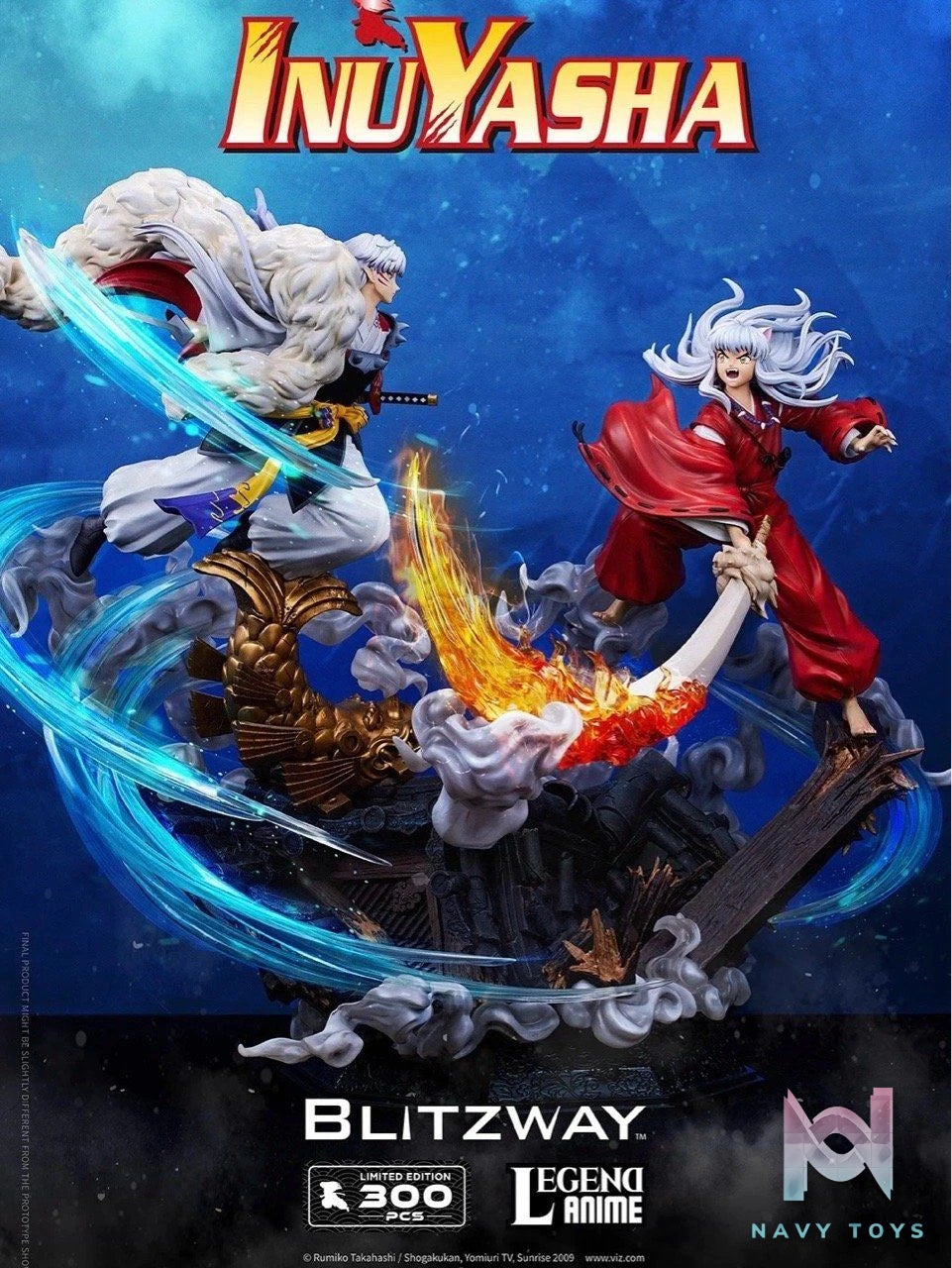 Inuyasha vs Sesshomaru - Inuyasha - Blitzway resin statue BLITZAWAY Studio anime figure