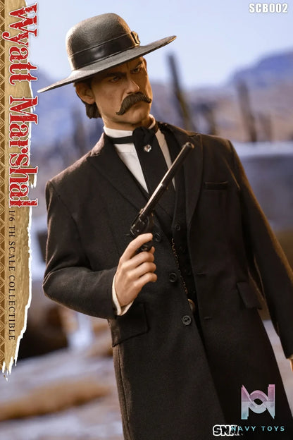 SNAKE TOYS Studio – 1/6 Collectible Figure Classic Series Western Cowboy TOMBSTONE Wyatt Marshal Deluxe Edition SCB02 (Licensed)