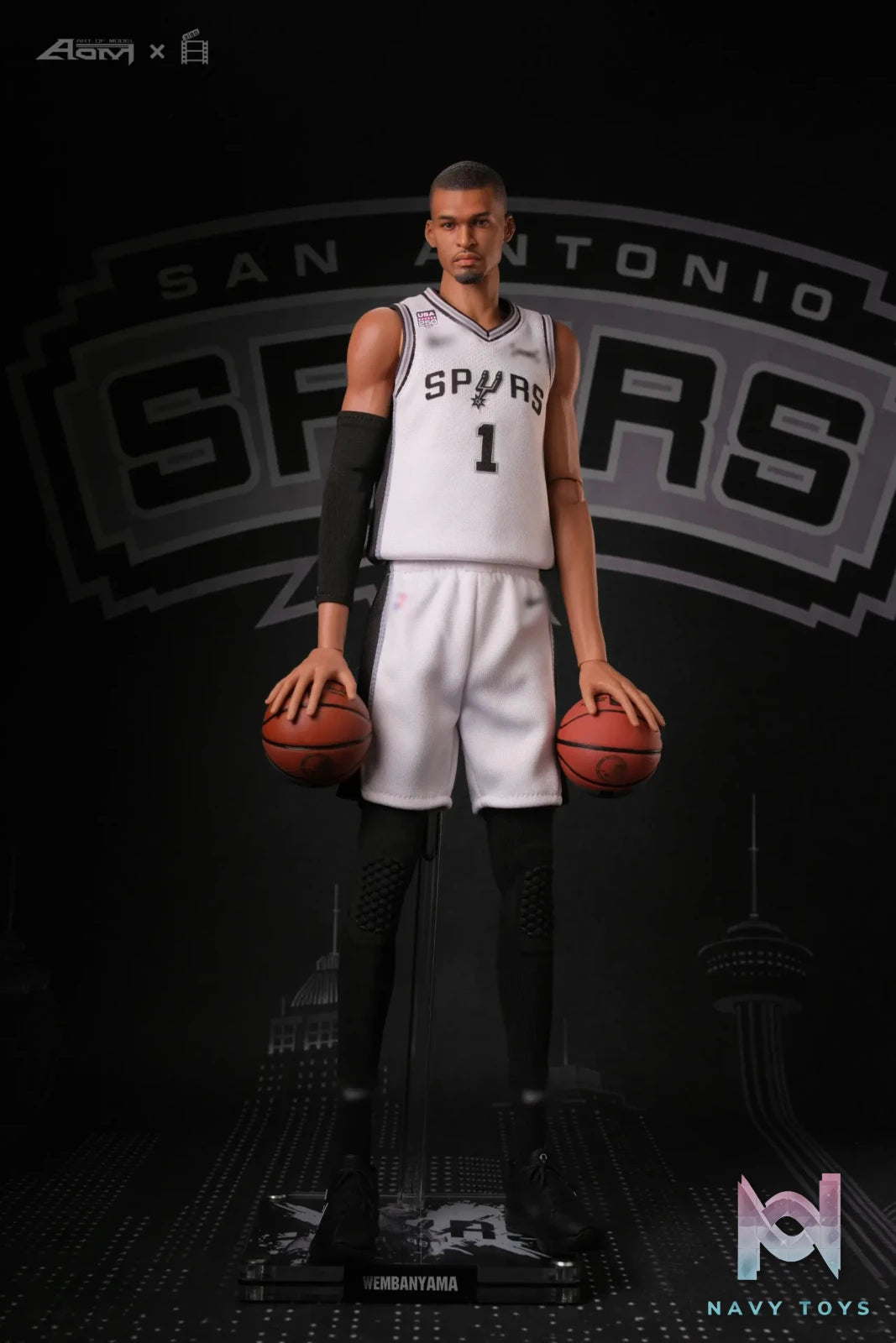 AOM TOYS – Victor Wembanyama 1/6 26 Finals Game 5 Set NBA