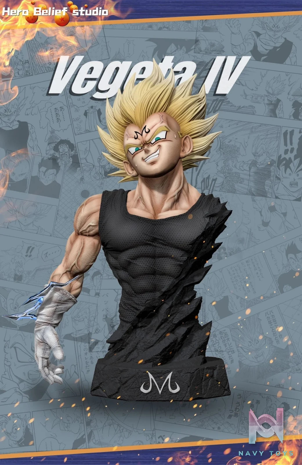 Majin Vegeta - Dragonball - Hero Belief Studio resin statue hero belief studio anime figure