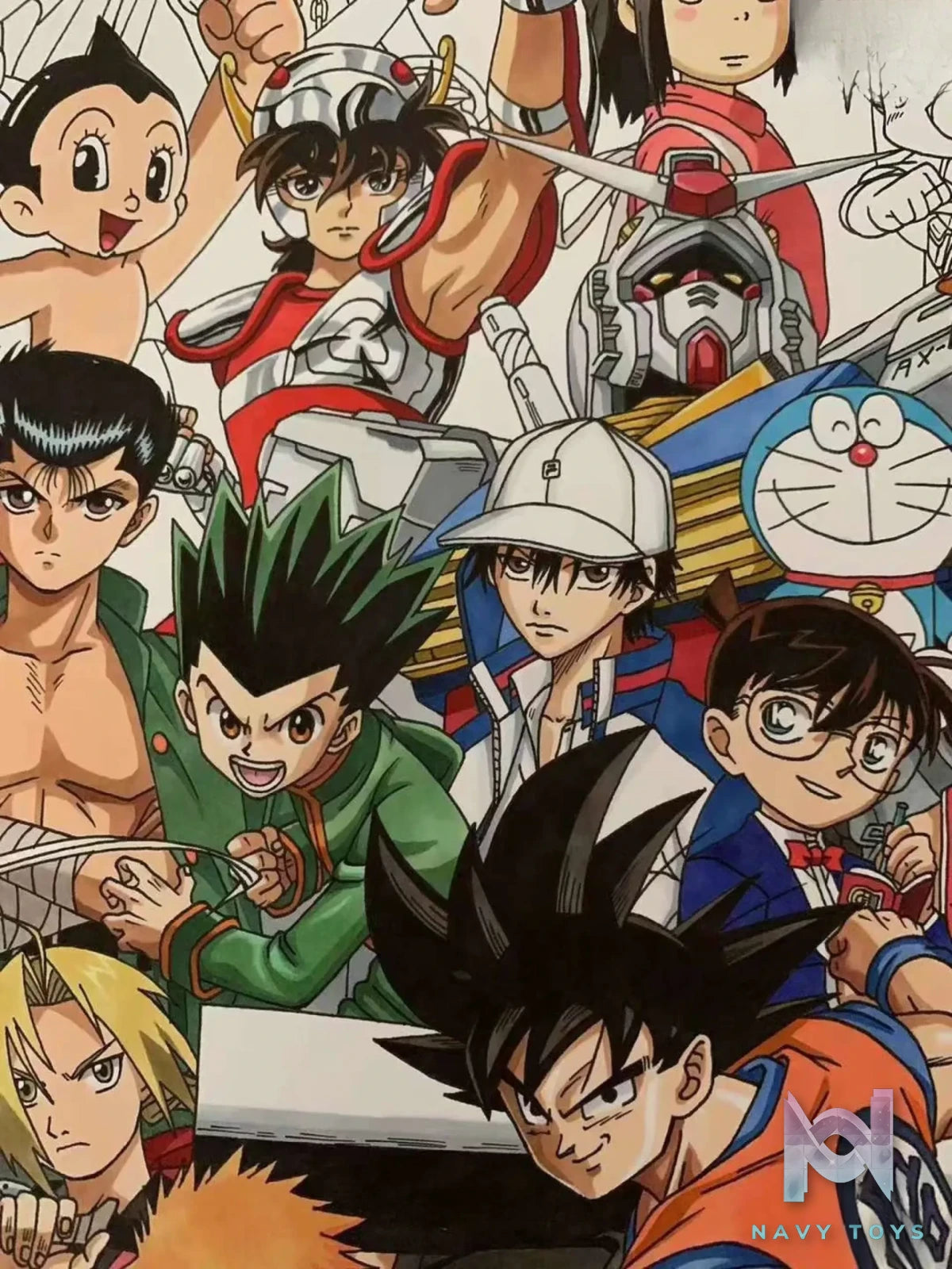 Big Black Cow Studio – Large-scale family portrait reproduction of anime protagonist