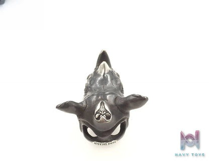 Raven Studio (silver jewelry) – Original Exclusive Design Northern White Rhino Pendant Original