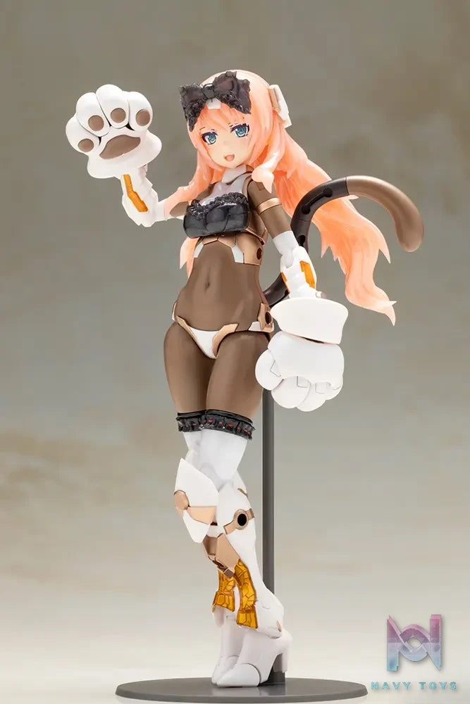 Kotobukiya – Frame Arms Girl Durga I [CAT ARMOR Ver. -Calico-] Plastic Model (Licensed)