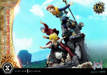Prime 1 Studio – Concept Masterline The Seven Deadly Sins Meliodas, Ban and King CMNTZ-01 CMNTZ-01DXS (Licensed)