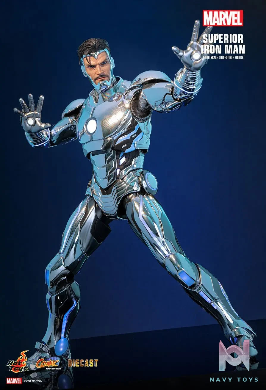 Hottoys – Marvel Comics Superior Iron Man 1/6th scale Collectible Figure CMS026D73 (Licensed)