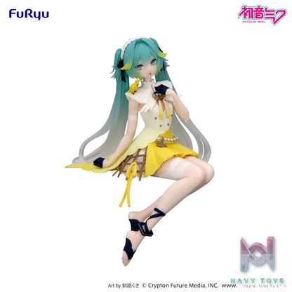 FURYU – Hatsune Miku Noodle Stopper Figure Canary Bird (Licensed)