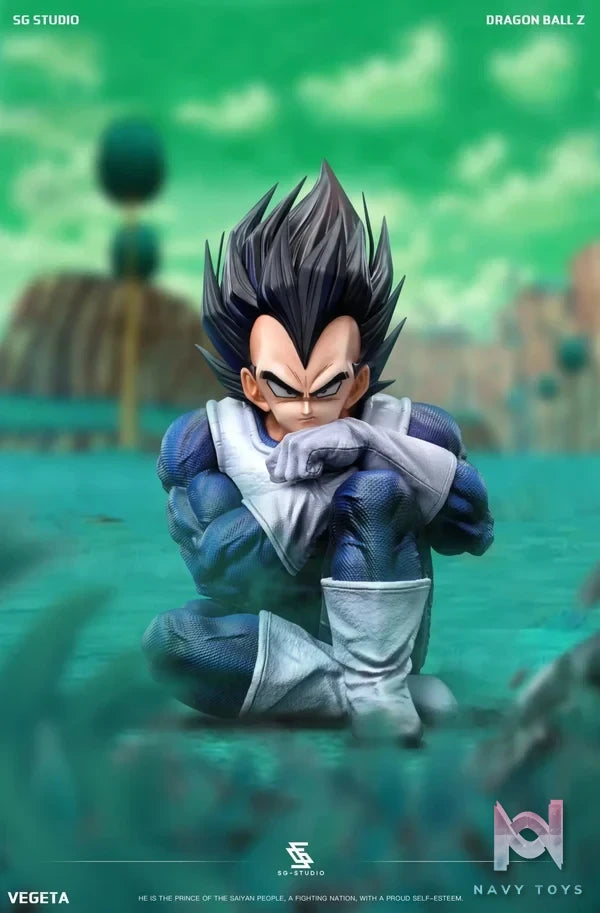 SG Studio - Dragon Ball Namek Vegeta resin statue Navy Toys anime figure