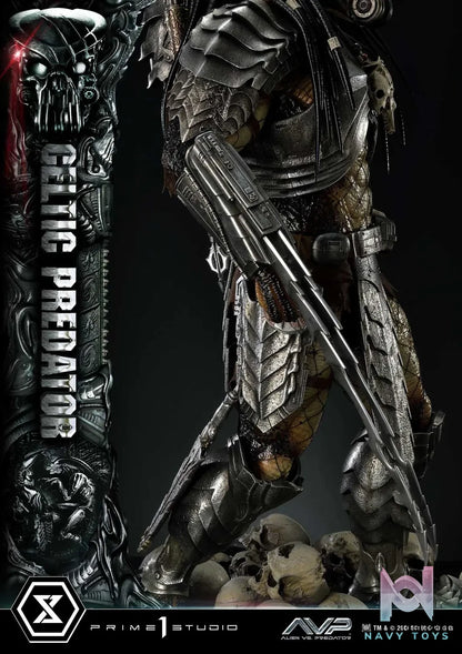 Prime 1 Studio Museum Masterline Alien vs. Predator Celtic Predator MMPR-05 MMPR-05S