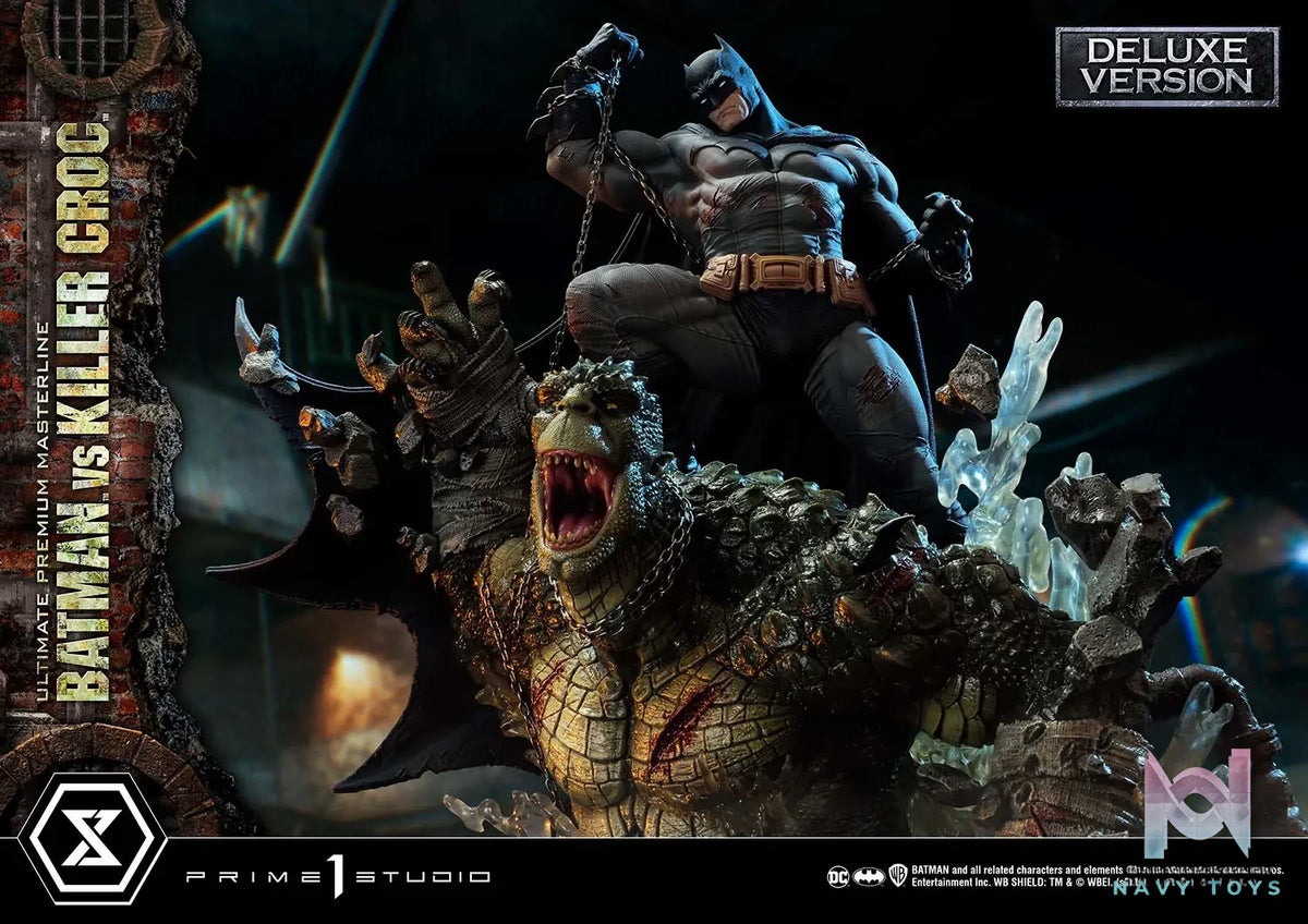 Prime 1 Studio – Ultimate Premium Masterline Batman (Comics) Batman Versus Killer Croc UPMDC-07 UPMDC-07DX UPMDC-07DXS (Licensed)