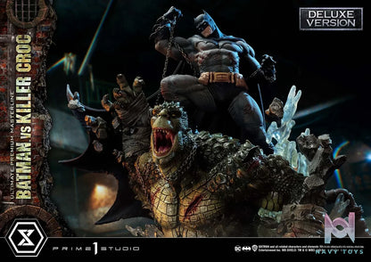 Prime 1 Studio – Ultimate Premium Masterline Batman (Comics) Batman Versus Killer Croc UPMDC-07 UPMDC-07DX UPMDC-07DXS (Licensed)