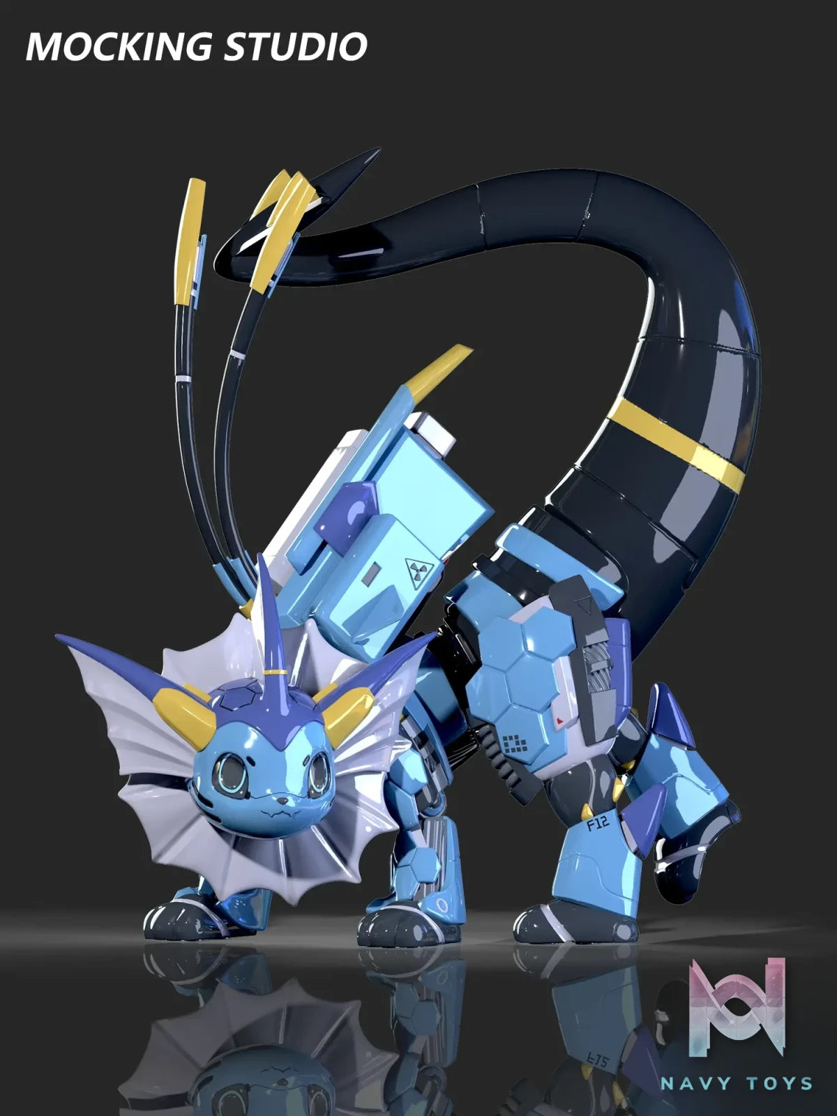 Zhu Yi Wan Jia Studio – Mechanical Vaporeon Pokémon