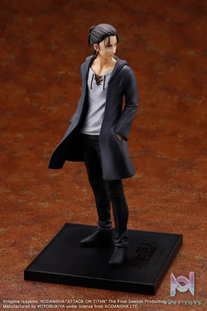Kotobukiya – OSHI WORKS Attack on Titan The Final Season Eren Yeager The Final Season ver. Complete Figure (Licensed)