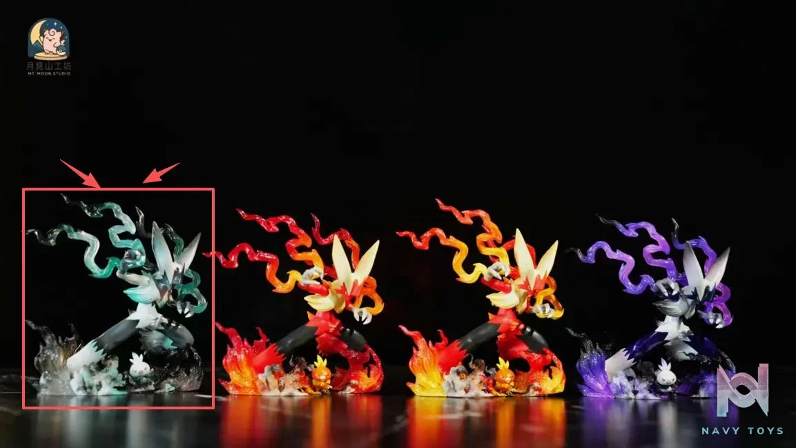 MT.MOON Studio – Mega Blaziken X Torchic Pokémon