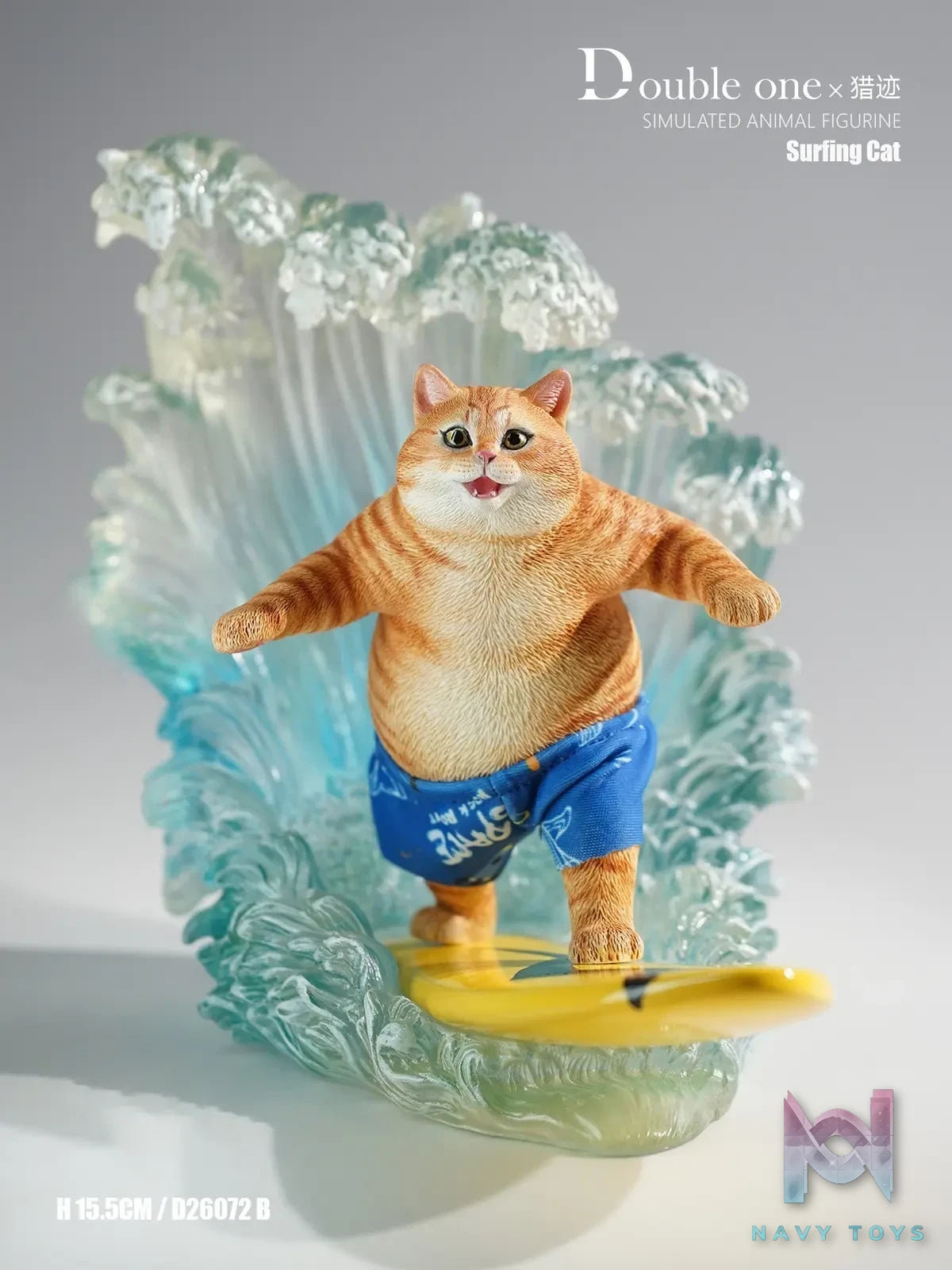 Double one x Lie Ji Studio – Surfer Cat D26072 (Licensed)