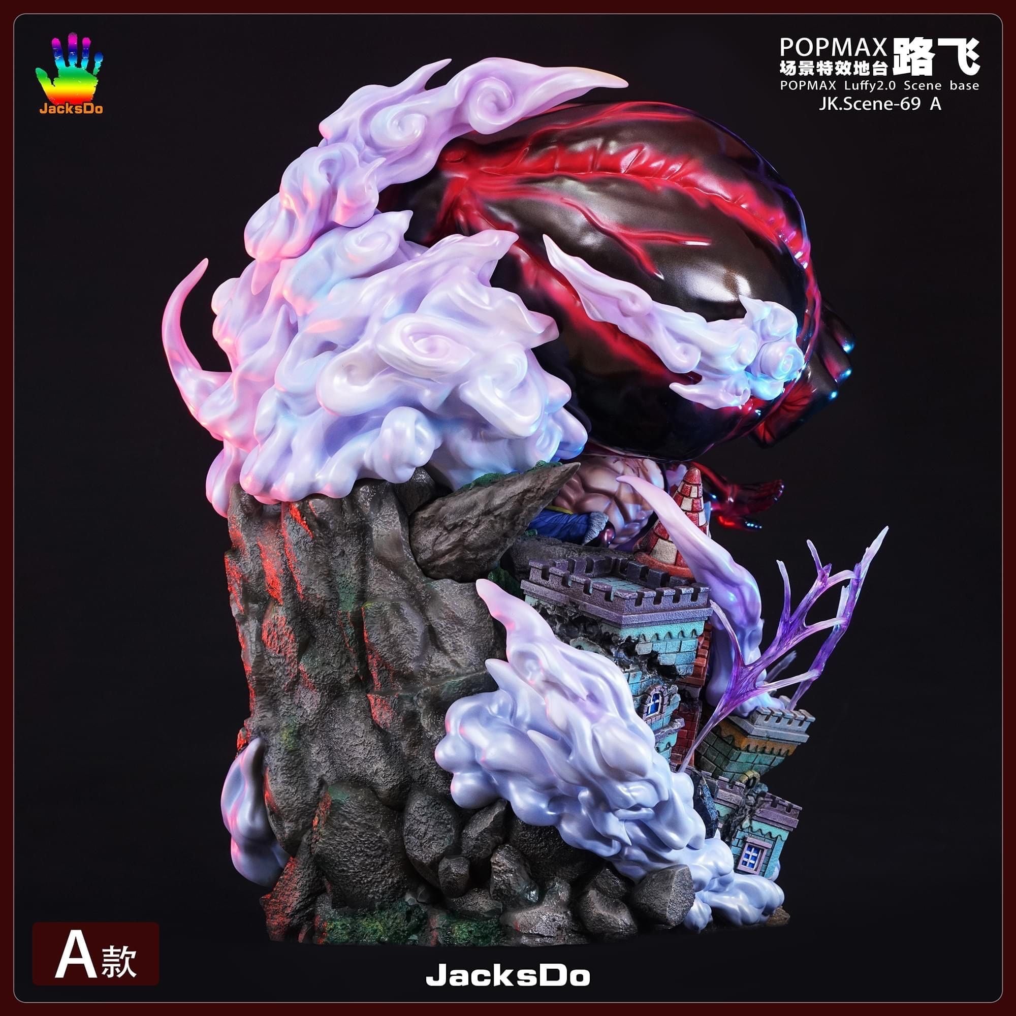 Base Luffy Gear 4 Ver A resin statue Jacksdo Studio anime figure