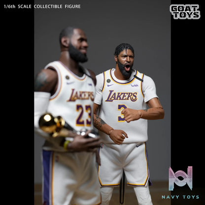 Goat Toys Studio – NBA 1/6 Anthony Davis LAL Championship Set