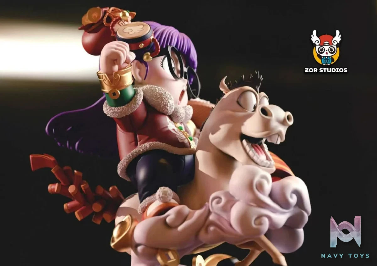 Arale New Year resin statue ZOR Studio anime figure