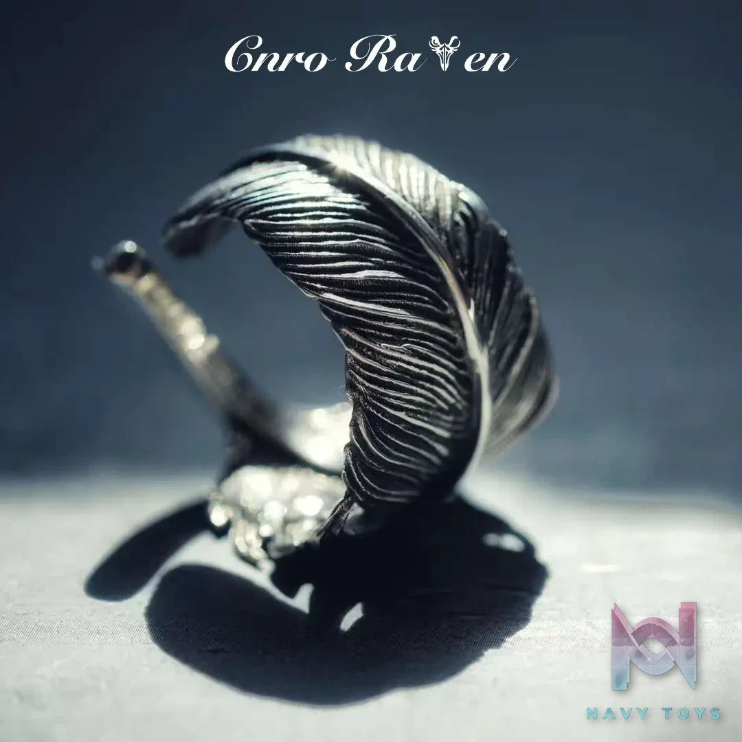 Raven Studio (silver jewelry) – Original Exclusive Design Indian Style Feather Ring Original
